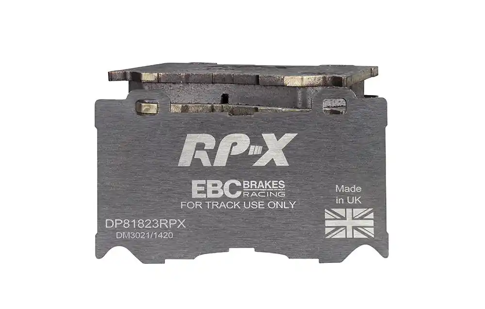 DP81823RPX Sportowe klocki hamulcowe RP-X Racing EBC Brakes Infiniti FX30D FX37 FX50 G37 M30D M35h M37 Q50 Q50 Hybrid Q60 Q60 Coupe Q70 QX70 Nissan 370Z 370Z Nismo Infiniti FX50 G37 M37 M56 Q50 Q50 hybrid Q60 CV36 Q60 CV37 Q70 QX70 Nissan 370Z Q60 S Skyli Hit cenowy