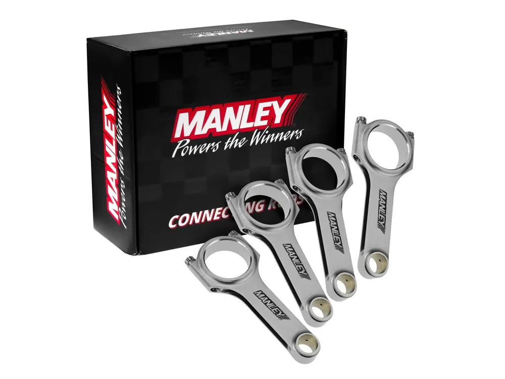 Zniżka Korbowody Manley 14025-4 H-beam, Honda B-series Integra LS 1.8 non V-Tec DOHC B18A / B18B 1990+ USA-MAN-14025-4 - FMIC