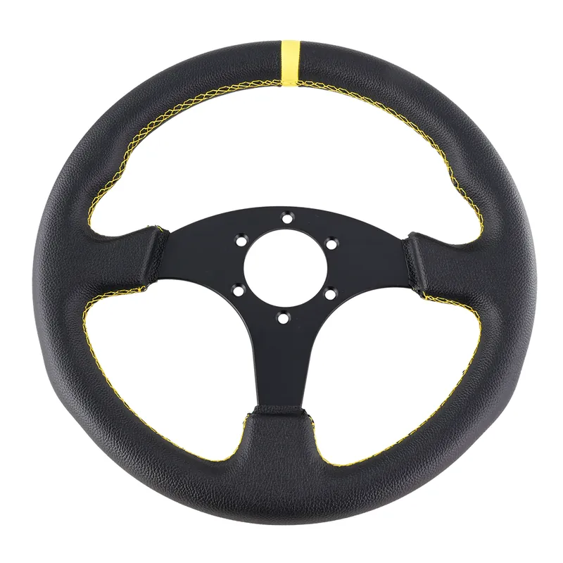 Skórzana Kierownica GT 330mm SIMSONN Symulator Simracing SW-S1 - FMIC Taniej
