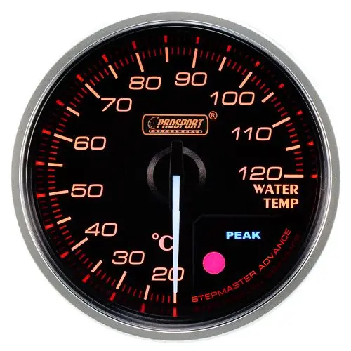 Ekspresowa dostawa Wskaźnik Prosport Premium temperatura wody 52mm bursztynowy 216CLSDWAWT-R - FMIC