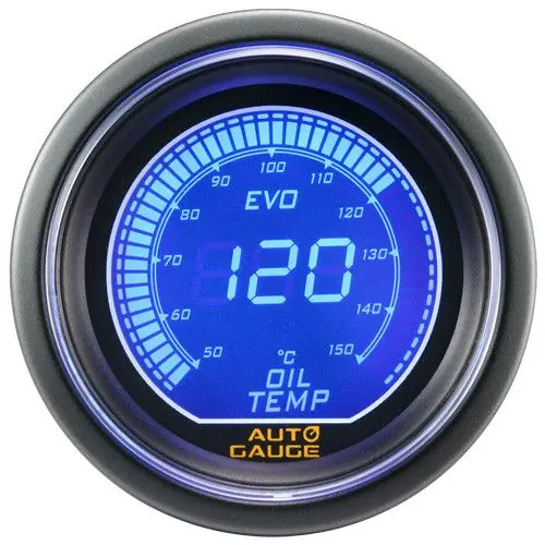 Wskaźnik New Auto Gauge Temperatura oleju EVO 512OT - FMIC Taniej