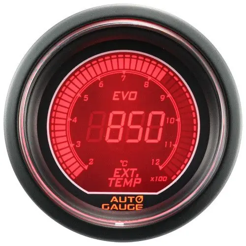Wskaźnik New Auto Gauge EGT - Temperatura Spalin EVO 512EGT - FMIC Rabat