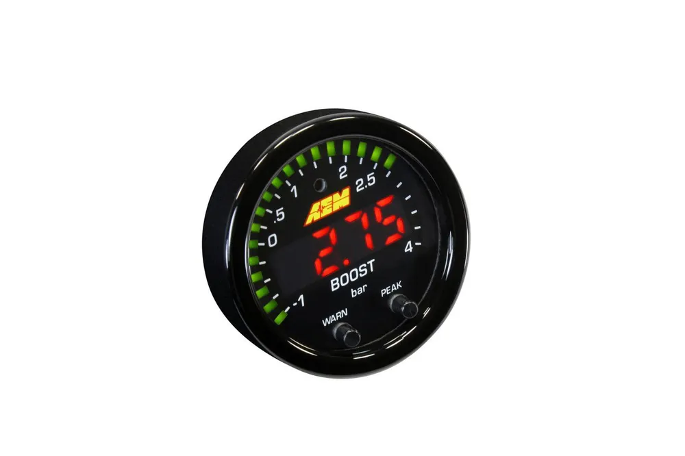 Bezpieczne zakupy Wskaźnik AEM X-Series Gauge Boost AEM 30-0308 USA-AEM-30-0308 - FMIC