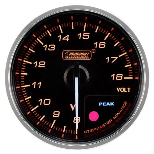 Taniej Wskaźnik Prosport Premium Napięcie 60mm bursztynowy 238CLSDWAVO-R - FMIC