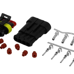 Bestseller Złączę SUPERSEAL 4-pinowe kpl gniazdo + wtyczka SEAL-4PIN - FMIC