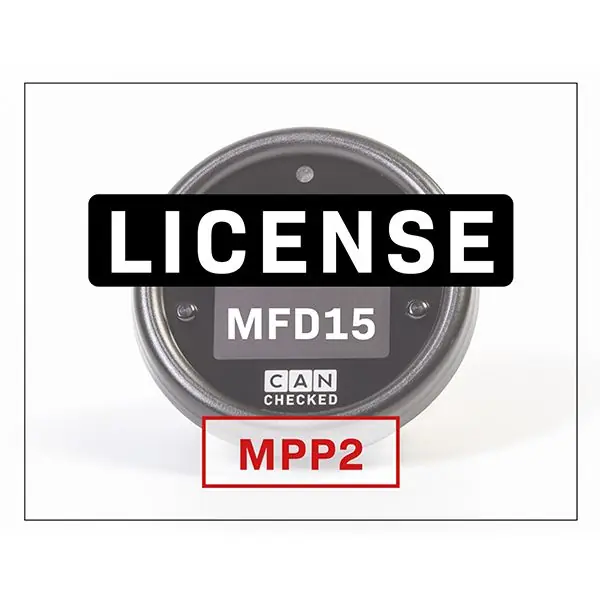 Kup teraz CANchecked Licencja MFD15 MPP2 CC22625 - FMIC