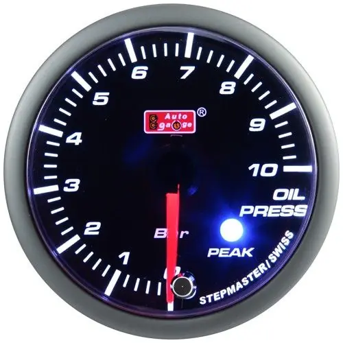 Bestseller Auto Gauge Wskaźnik ciśnienia oleju zielony AGOPSMGRSWL270-PK.B - FMIC