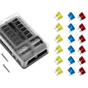 Skrzynka z 12 bezpiecznikami JRSPEC-EL-07 - FMIC Oferta limitowana