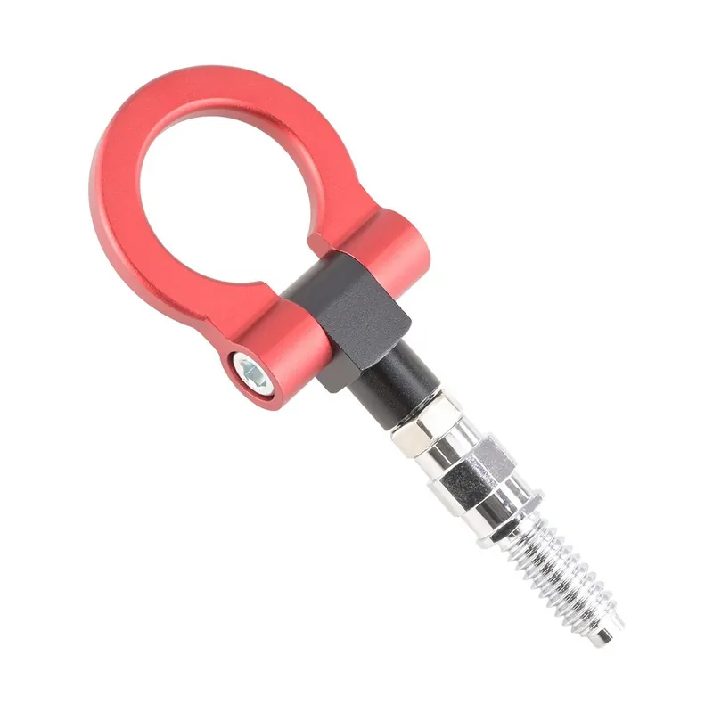 Ucho holownicze Jr.Spec okrągłe M16x3.0 czerwone IN-TOWHOOK-H-RD - FMIC Taniej