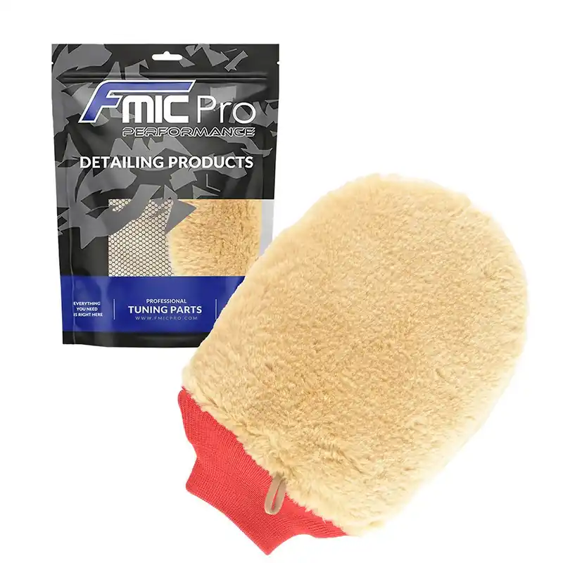 Hit sprzedaży Super Miękka Rękawica do Mycia Auta z Siateczką FMIC.Pro 27x20 cm FMICPRO-WM-001 - FMIC