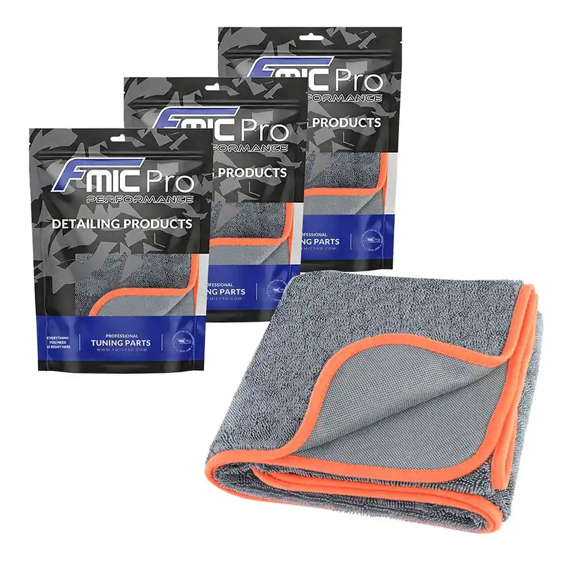 Bestseller 3x Ręcznik z mikrofibry do osuszania lakieru FMIC.Pro 70x90 cm 620GSM FMICPRO-TOWEL-002-1 - FMIC