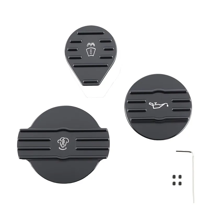 Zestaw aluminiowych korków 3szt FMIC.EU VW Golf GTI Audi A3 Seat Leon Skoda 2.0T EA888 CAP-EA888-3PCS - FMIC Premium