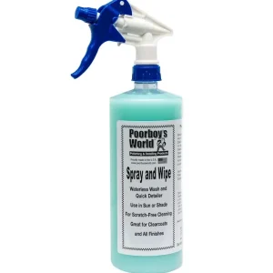 Dodaj do koszyka POORBOY'S WORLD Spray & Wipe Waterless Wash 473ml PB-SAW-16 - FMIC