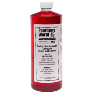 Ostatnia szansa POORBOY'S WORLD Bio-Degradable All Purpose Cleaner & Degreaser 946ml PB-APC-32 - FMIC