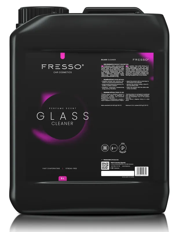 FRESSO Glass Cleaner 5000ml FRE000121 - FMIC Łatwy zwrot