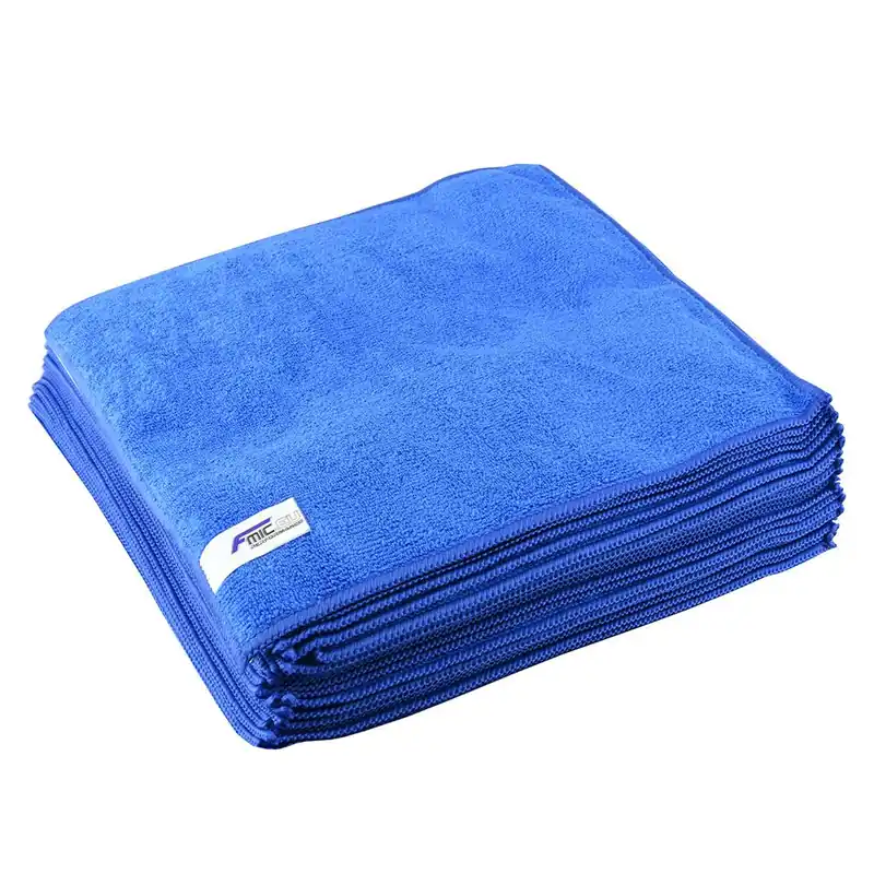 10x Miękka ścierka ściereczka z mikrofibry uniwersalna , chłonna 30x30 cm 330g/m2 MF-B-30X30-330-BLU-2 - FMIC Dodaj do koszyka